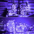 Smacen 32.8FT Led Fairy Lights Battery Operated, LED UV Black Lights, Flexible Blacklight Fixtures,Battery Powered