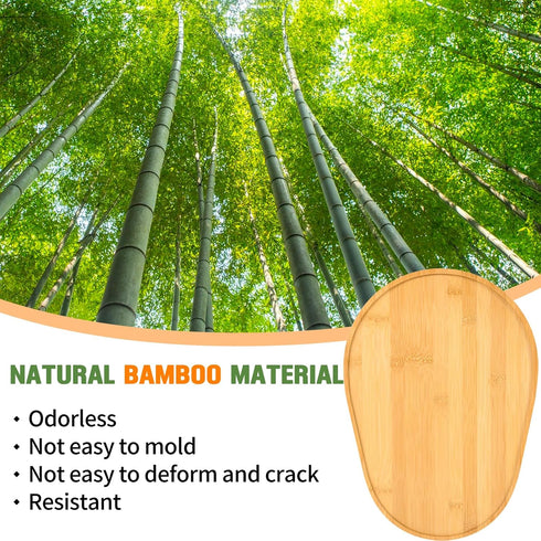 Bamboo Mixer Slider for Kitchenaid 6/7/8 Quart Bowl-Lift Stand Mixer, KN256WW Kitchen Attachment Sliding Mat