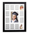 Kate & Milo School Days Frame, Holds 13 Photos K-12, Multi Photo Frames Collage for Graduation Party Decorations