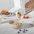 Set, 3 (135.2oz/4L) Vtopmart Cereal Containers PCS Airtight Food Storage Container with Flip-Top Lids, Plastic