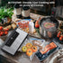 BLITZHOME Vacuum Sealer Bags Kit 29 Pack, 3 Sizes with 15Pcs Reusable Sous Vide Bags, 5 Air Valves, BPA Free