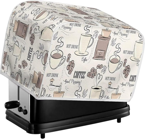 Mumeson Coffee Toaster Covers for 2 Slice Bread Toaster Oven Protection