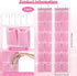 12 2-Pack GOMAJI Over the Door Hanging Shoe Organizer, Large Pockets