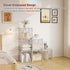 6-Cube Closet C&AHOME Cube Storage Organizer with Doors, Shelves, DIY Plastic Modular Bookshelf, Clothes Storage