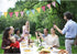 60 Flags Imitated Burlap Pennant Banner, Multicolor Fabric Triangle Rainbow Flag Bunting for Party and Festival