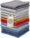 Living Fashions Washcloths, 12 Pack, 100% Extra Soft Ring Spun Cotton Wash