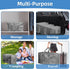 SummitFlare 8 Pack-Extra Large Heavy Duty Moving Bags - Waterproof Storage Totes with Handles & Zippers, Foldable