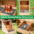 12" 12", 3 Pack Chicken Nesting Pads for Chicken Coop, Washable Laying Pads for Nesting Box, Reusable Hen Nesting Box