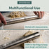 Ultra Cuisine French Rolling Pin for Baking – Tapered Stainless Steel Design with Measurements for Professional or Home