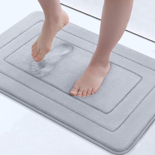 Arotive 24x16 Memory Foam Bathroom Rug Mat - Ultra Soft and Absorbent Bath Mat for Bathroom Floor