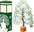 Green Jade Crystals Tree of Life Decor - Healing Crystals Spiritual Gift for Home & Office Decor