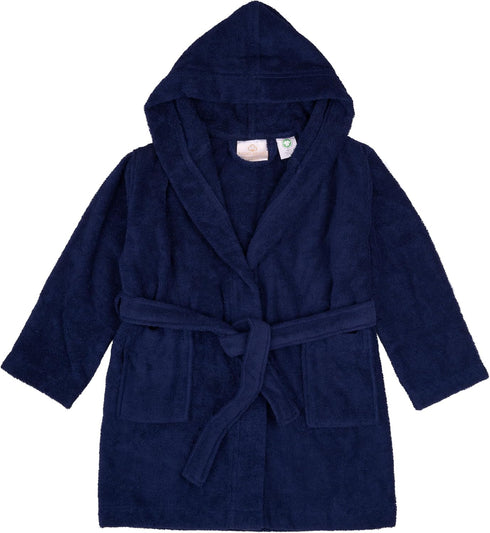BAGNO MILANO Kids Organic Turkish Cotton Hooded Beach Cover-Up Towel, GOTS Certified,