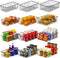 Joben Oligey 12 Pack Small Wire Storage Baskets for Organizing, Metal Bins for Kitchen, Bathroom, Pantry Organization