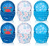 Whaline 600Pcs Ocean Themed Cupcake Liners, Summer Baking Cups for Bridal Baby Shower Wedding Birthday Party