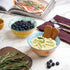 Set 6, Selamica Porcelain Ice Cream Bowls of Small Bowls, Ceramic bowls for Dessert, Ice Cream, Variety of Colors