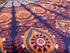 raajsee Round Beach Tapestry, 70 Inch Blue Orange Mandala Throw, Boho Hippie Blanket, Yoga Mat, Picnic Rug