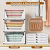 5 Pack Closet Closet SNSLXH Stackable Storage Basket, Multifunctional & Foldable Organizer for Bathroom Kitchen Laundry