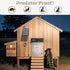 Tephrotrak 3500mAh 656ft Anti-Pinch 5 Automatic Chicken Coop Door, Solar Powered with Battery, Long-Range Remote