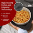 Muldale Soup Bowl Cozy Koozies for Hot Food - Set of 4 Microwave Bowl Holders, Heat Resistant, Machine Washable