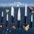 T-fal Ice Force German Stainless Steel Bread Knife, 8 Inch, High Cutting Precision, Ultra Sharp Blades