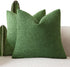 Foindtower Set of 2, Decorative Textured Boucle Throw Pillow Covers Accent Solid