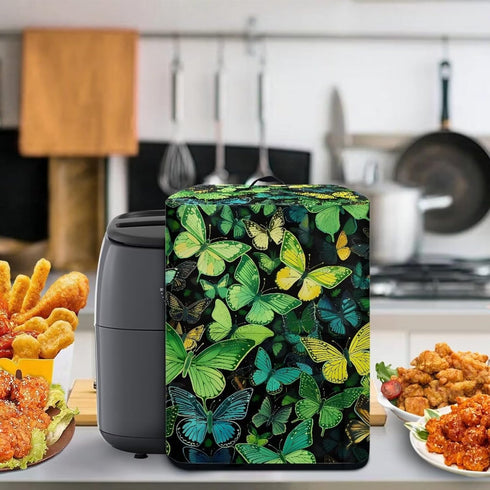 Air Fryer Oven Dust Cover with Handle and Pocket, Easy to Clean Dust Protection for Electric Appliance Cover