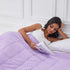 WAIBIO 15 lbs 60"x80", Weighted Blanket for Adults, Comfortable and Soft Throw Weighted Blanket with Premium Glass