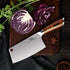 Ultra Sharp 7 inch Cleaver Knife, High Carbon German Stainless Steel Butcher Knife for Kitchen and Restaurant