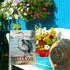 Welcome Spring Summer Seabird Coastal Beach Small Decorative Garden Flag - Blue Heron Yard Bird 12x18