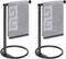 NearMoon Hand Towel Holder Stand, Thicken Metal L Shape Towel Rack, Free-Standing Towel Bar for Bathroom Kitchen