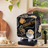 Coffee Maker Cover - Kitchen Appliance Dust Cover with Top Handle for Most Standard Coffee Makers, Coffee Print