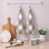 Set, 28 13 Inch 12 12 Inch, Set 8 Mordimy Kitchen Towels and Dish Cloths X and X of Soft and Super Absorbent Dish