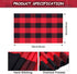 Buffalo Plaid Check Rug 35.4 x 23.6 Inch, Outdoor Indoor Front Porch Doormat, Washable Woven Decor for Home