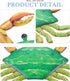 Stylish Metal Crab Wall Art for Indoor and Outdoor Spaces