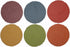 Generic 6 Piece Round Multi-Purpose Jar Gripper Pad Bottle Lid Opener, Colors May Vary