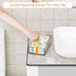 Acrylic Bathroom Napkin Holder,Clear Guest Towel Holder Tray For Bathroom,Waterproof Splashing Vertical Disposable
