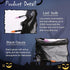 YAOZHOU 30LED 8 9.9Ft (1PACK) Battery Powered Halloween String Lights, Orange and Purple Indoor with Black Gauze Timer