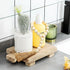 Counter Honeydak Wood Pedestal Riser Tray Soap Dispenser Stand for Kitchen Sink Wooden Holder for Bottles Plant Makeup