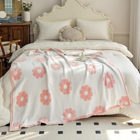 50x60 Cozy NIDITW Sunflower Fleece Throw Blanket Ultra Soft Microfiber Knit Blanket for Couch Sofa Bed Lightweight