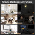 Blackout Curtains for Bedroom, 79" x 57" Portable Blackout Blinds for Any Windows, 100% Blackout Shades for Travel