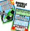 Pixel Party Invitations, 12 Invitations + 12 Envelopes, DOUBLE SIDED Video Game Invitations