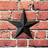 rainbow handcrafts Rustic Metal 3D Barn Star - Patriotic Wall Decoration for July 4th Americana Outdoor Decor