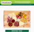 Freshware Wood Cutting Boards for Kitchen, Bamboo Set of 3, Juice Grooves, Easy Grip Handle
