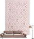 YIHOUSE 5x7 Pink Floral Rug for Bedroom Girls, Washable Area Rugs for