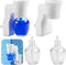 2 Pack WallFlower Fragrance Oil Plug-in Diffuser, Rotary Design, with 2 Empty Bottles for Home Office