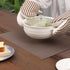 Set 8, Set 8 Set 8) Myir JUN Placemats of Vinyl Woven Placemats Place Mats Indoor of Washable Table Mats Non-Slip Place