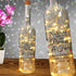 Ceepko 20 2 Pack) USB Bottle Lights Rechargeable Wine Bottle Fairy Lights Cork LED String Lights LEDs Copper Wire