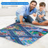 Houkiper Kids Carpet Playmat Rug, Foldable Anti Slip Kids Rug for Playroom, Multiple Themes for Boys and Girls, 70×80CM