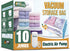 HIBAG Vacuum Storage Bags with Electric Pump, Jumbo 10 Pack Space Saver Bags for Clothes, Pillows, Blankets, Comforters
