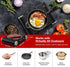 Techwood Hot Plate, Single Burner, 1200W Portable Infrared Electric Stove for Home/RV/Camp
